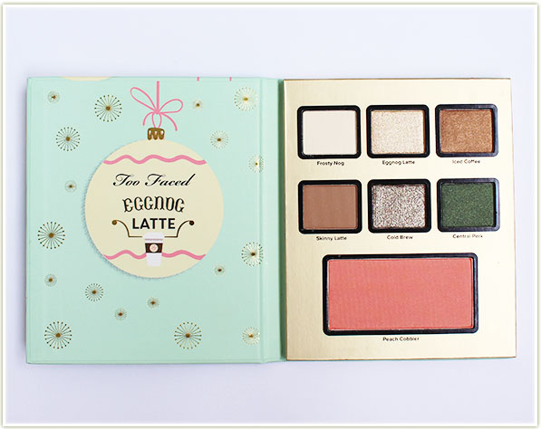 Too Faced Holiday 2016 - Grand Hotel Cafe - Eggnog Latte palette