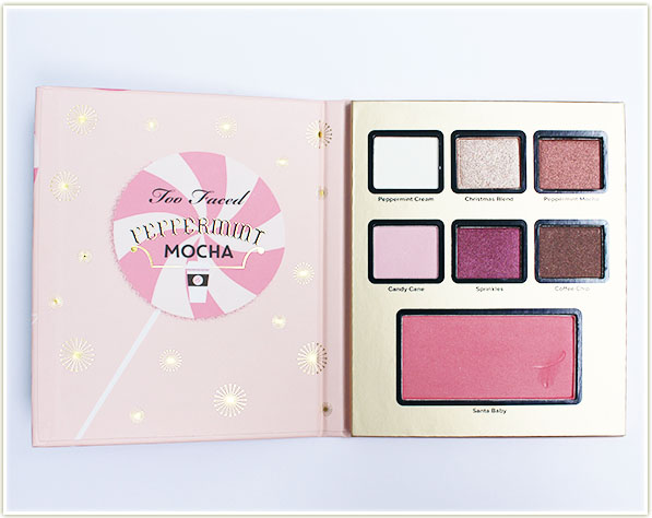 Too Faced Holiday 2016 - Grand Hotel Cafe - Peppermint Mocha palette