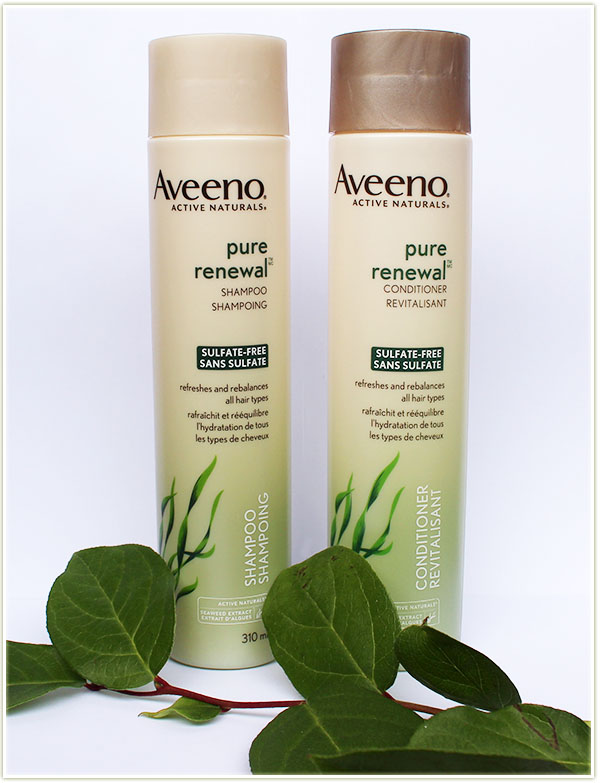 Aveeno Pure Renewal Shampoo + Conditioner 