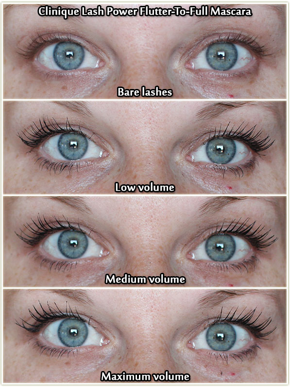 Clinique Lash Power Flutter-To-Full Mascara - comparison