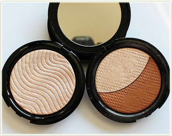 MAKE UP FOR EVER Pro Light Fusion compared to the Pro Sculpting Duo (both in 01)