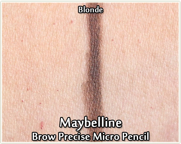Maybelline Brow Precise Micro Pencil - Swatch