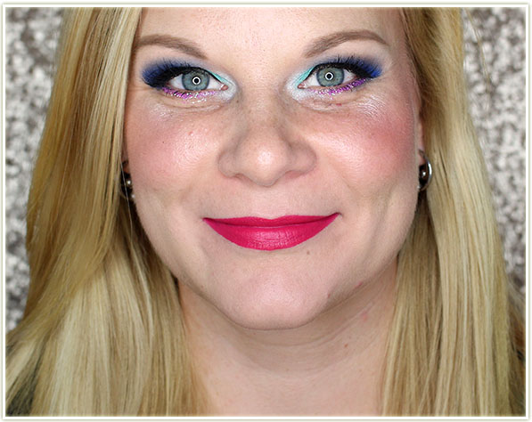 Wearing Maybelline Loaded Bold in Fiery Fuchsia