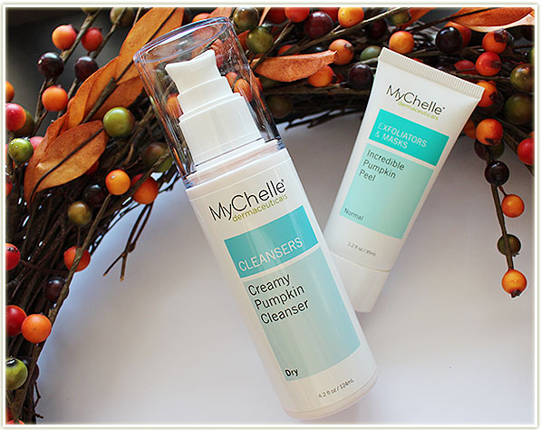 MyChelle Creamy Pumpkin Cleanser and Incredible Pumpkin Peel