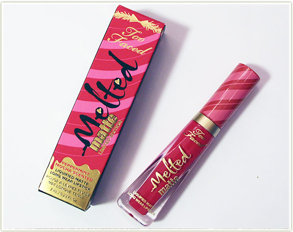 Too Faced Melted Matte in Candy Cane (free - gift)