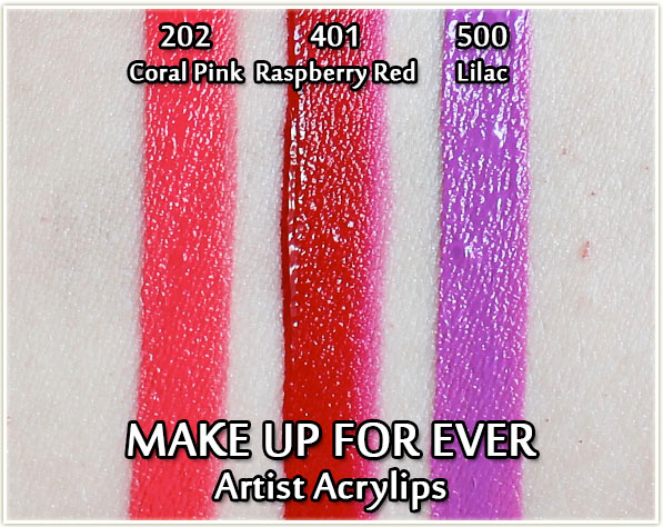 MAKE UP FOR EVER Artist Acrylips