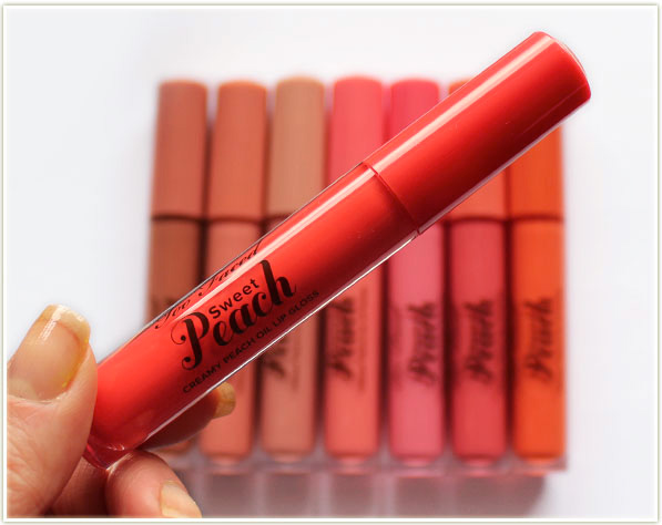 Too Faced Sweet Peach Creamy Peach Oil Lip Gloss