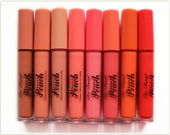 Too Faced Sweet Peach Creamy Peach Oil Lip Gloss