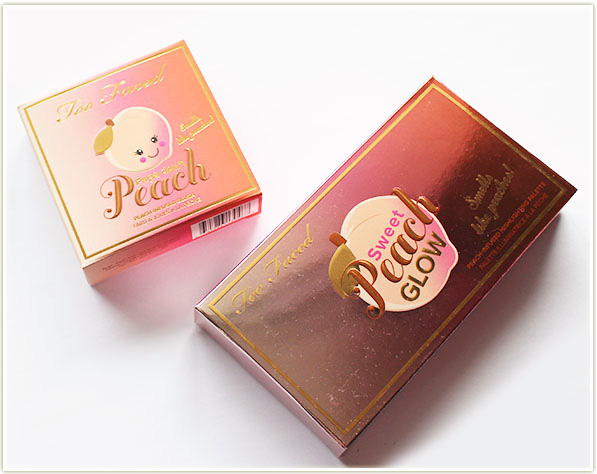 Too Faced Sweet Peach Glow + Papa Don't Peach