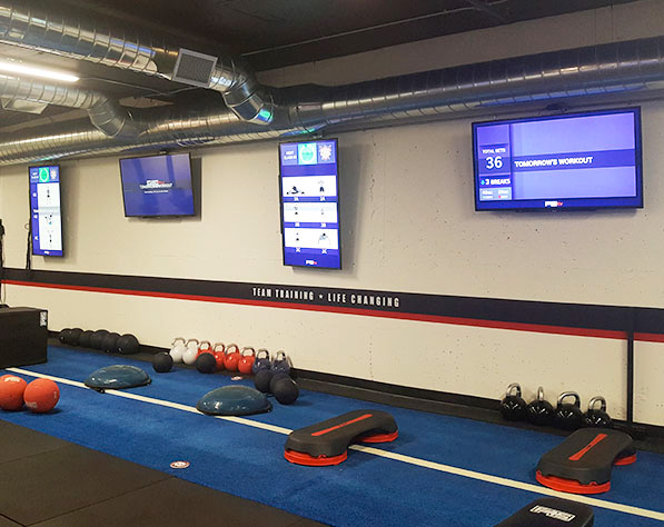 F45 training area