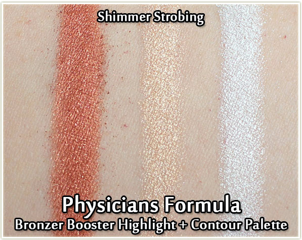 Physicians Formula Bronze Booster Highlight & Contour Palette - Shimmer Strobing - swatches