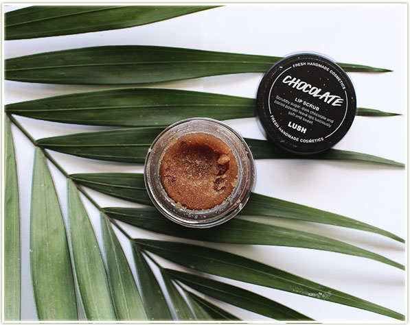 Lush Lip Scrub in Chocolate