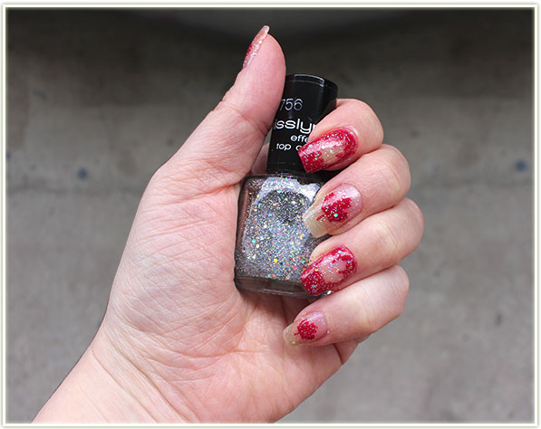 Canada Day nails with What's Up Nail decals