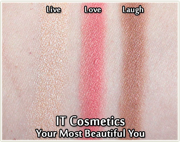 IT Cosmetics - Your Most Beautiful You - swatches