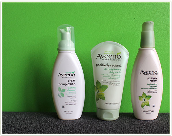 Aveeno face washes