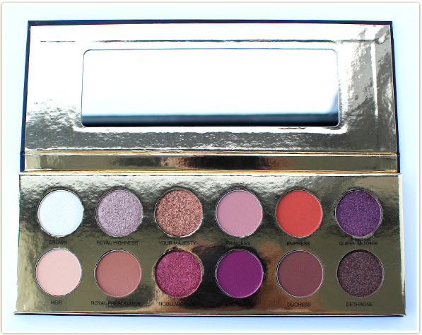 Coloured Raine - Queen of Hearts palette