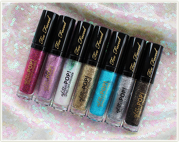 Too Faced Glitter Pop! Peel-Off Eyeliners