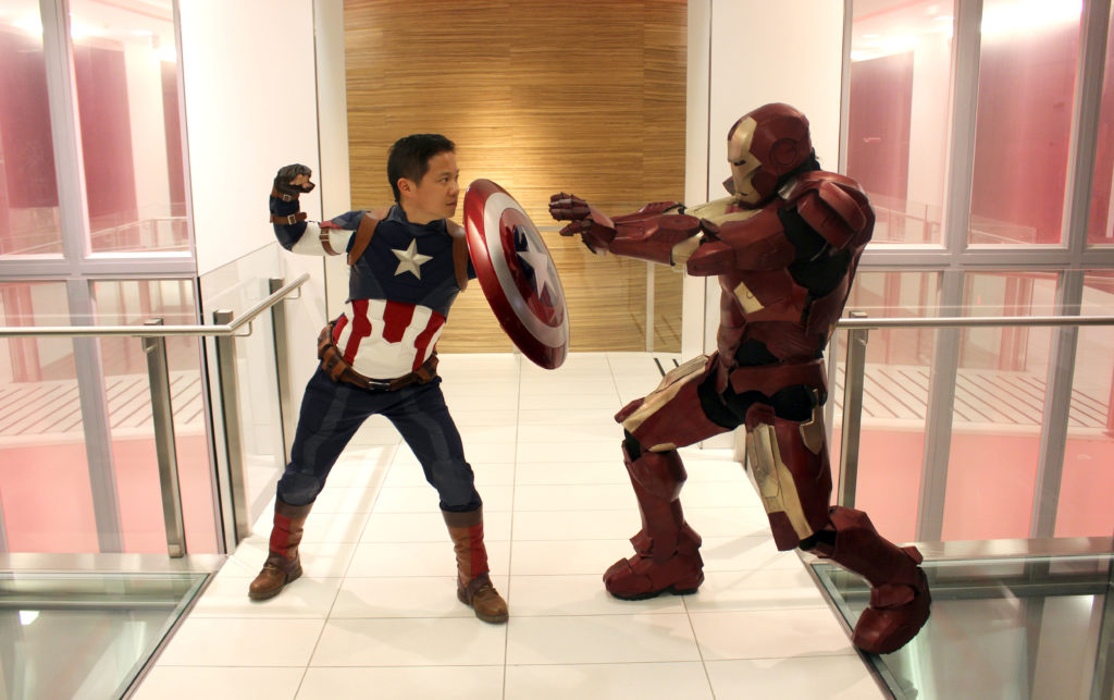 Captain America vs Iron Man