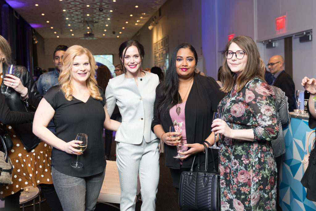 Meeting Tessa Virtue at the Nivea Canada launch party!