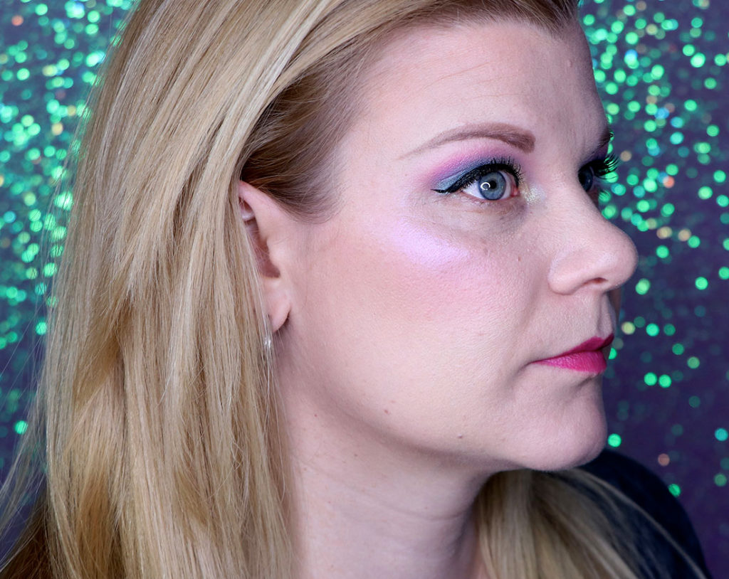Wearing Too Faced Unicorn Tears Iridescent Mystical Bronzer