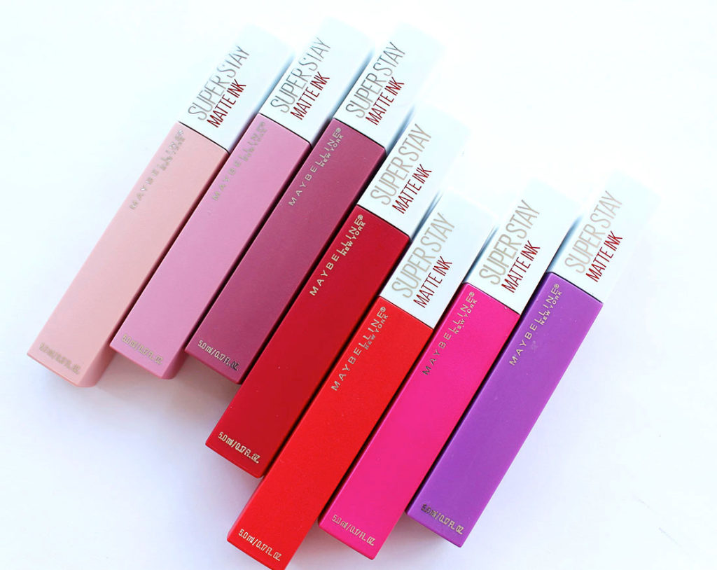 Maybelline Superstay Matte Ink Review+Swatches  Maybelline lipstick  swatches, Maybelline matte ink, Maybelline lipstick