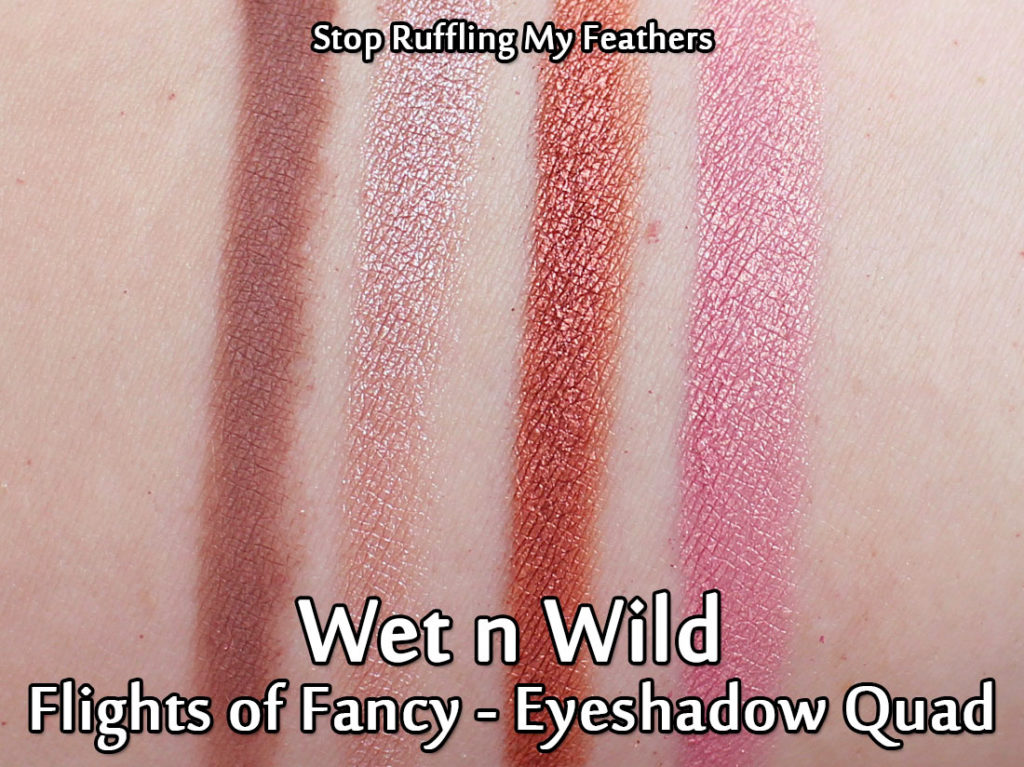 Wet n Wild - Flights of Fancy - Eyeshadow Quad in Stop Ruffling My Feathers