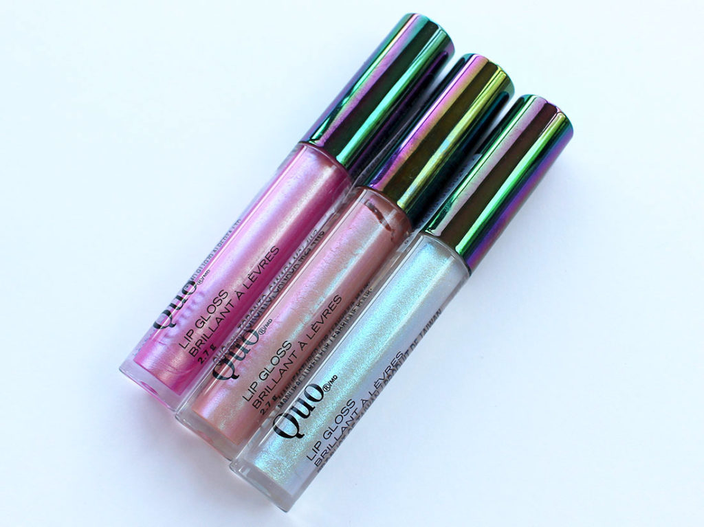 QUO Summer 2018 - Lip Glosses ($10 CAD each)