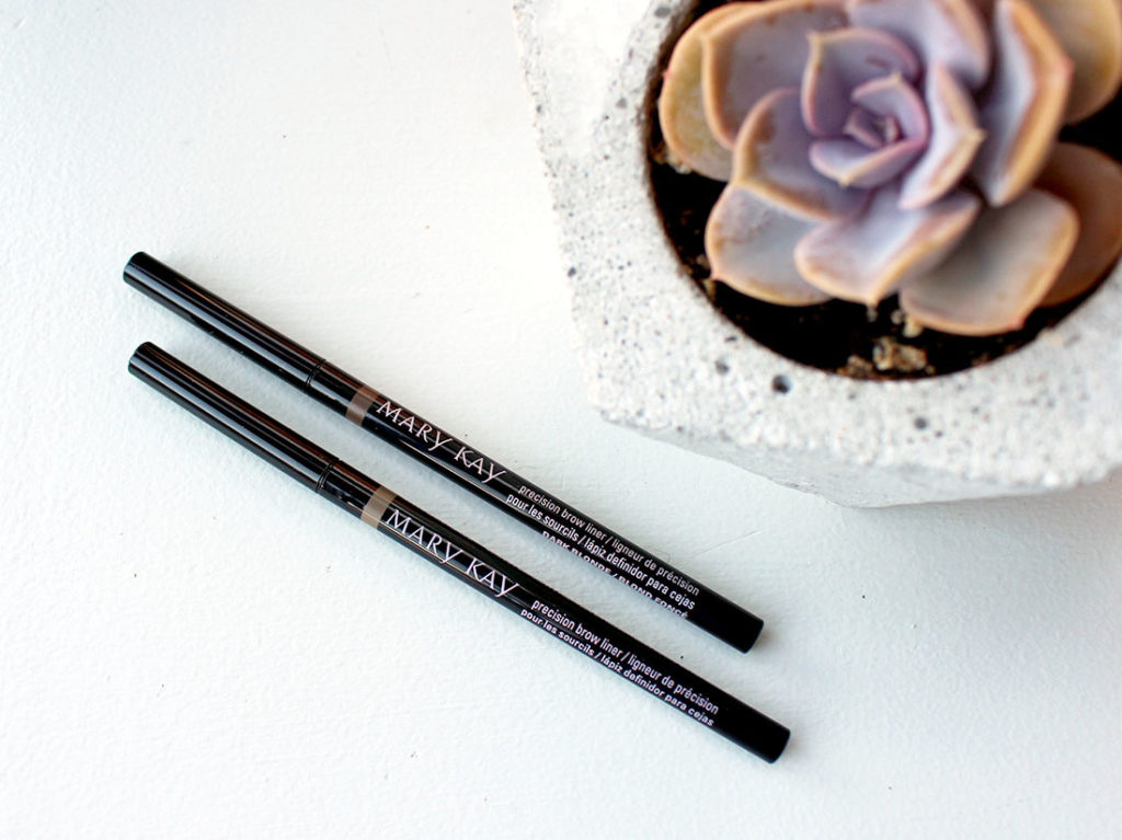 Mary Kay Precision Brow liners in Blonde and Dark Blonde