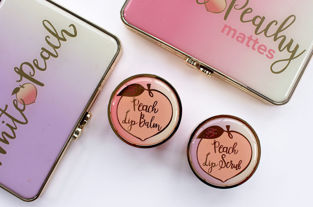 Too Faced Peaches & Cream - Peach Lip Balm & Scrub