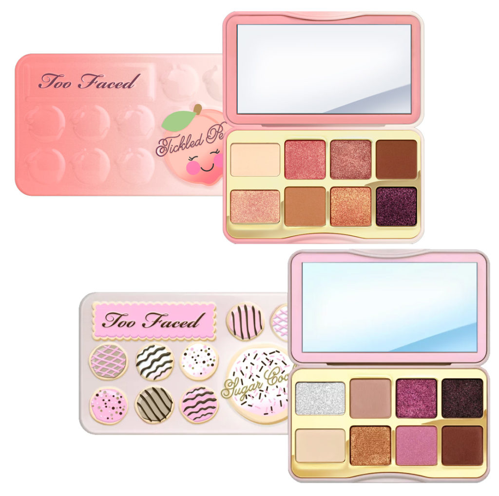 Too Faced - Tickled Peach & Sugar Cookie mini palettes