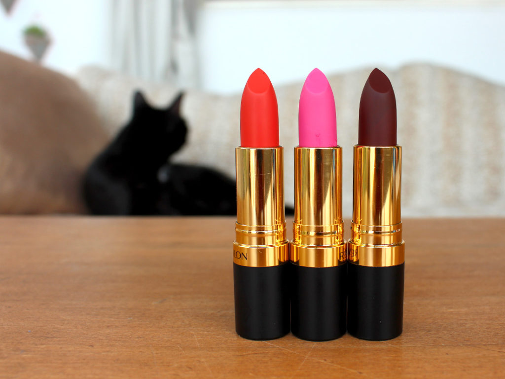 Revlon Super Lustrous Matte Lipsticks