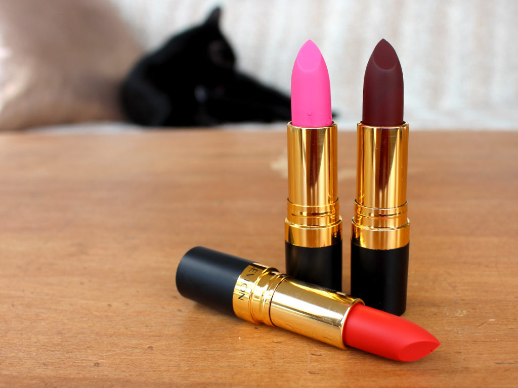 Revlon Super Lustrous Matte Lipsticks