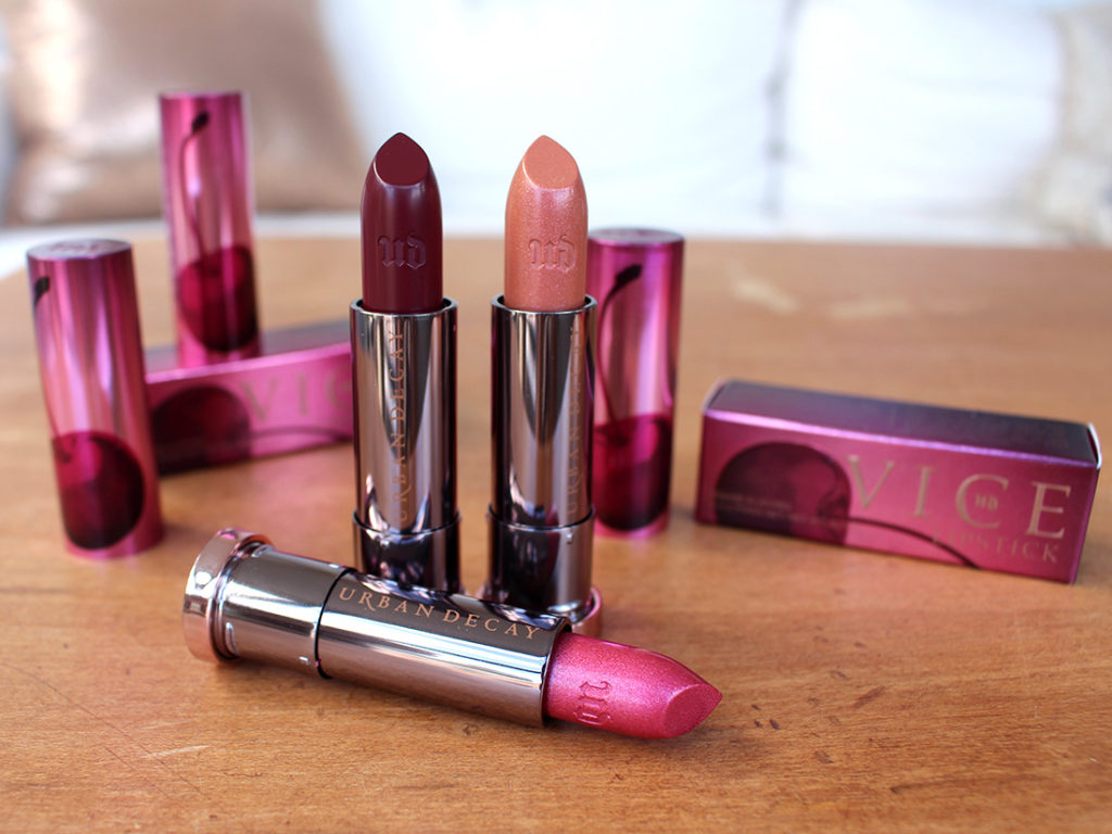 Urban Decay Naked Cherry Lipsticks