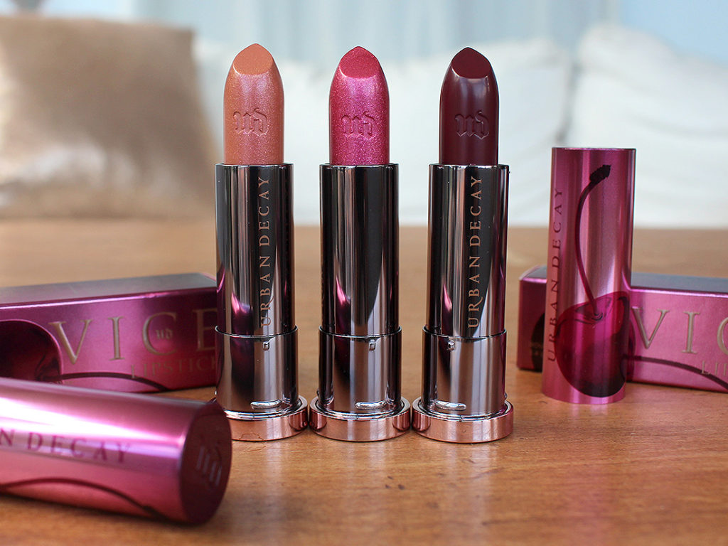 Urban Decay Naked Cherry Lipsticks