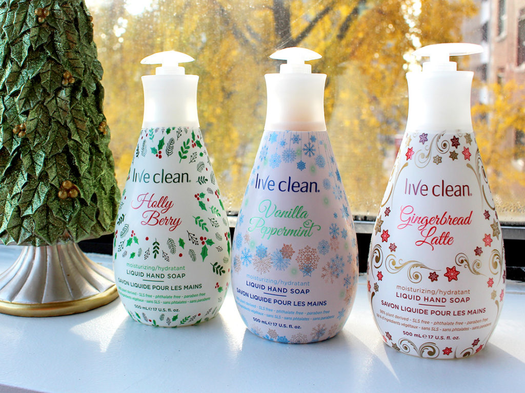 Live Clean Holiday Hand Soaps