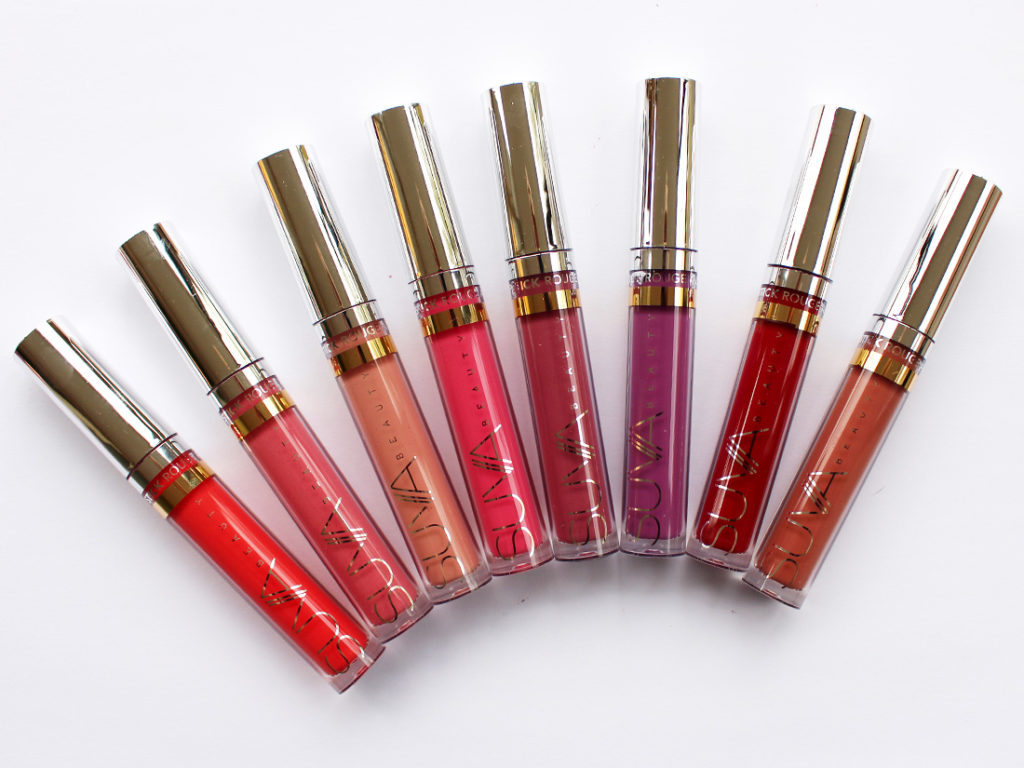 Suva Beauty Moisture Matte Liquid Lipsticks