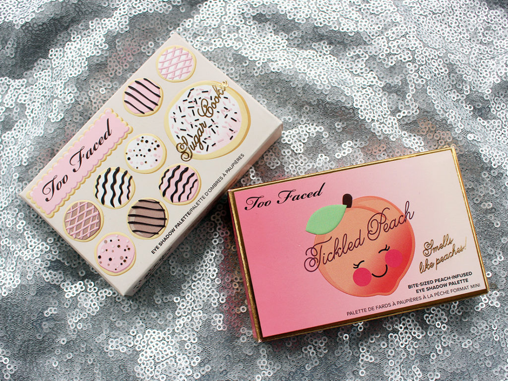 Too Faced mini eyeshadow palettes