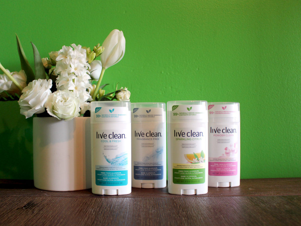 Live Clean Deodorants