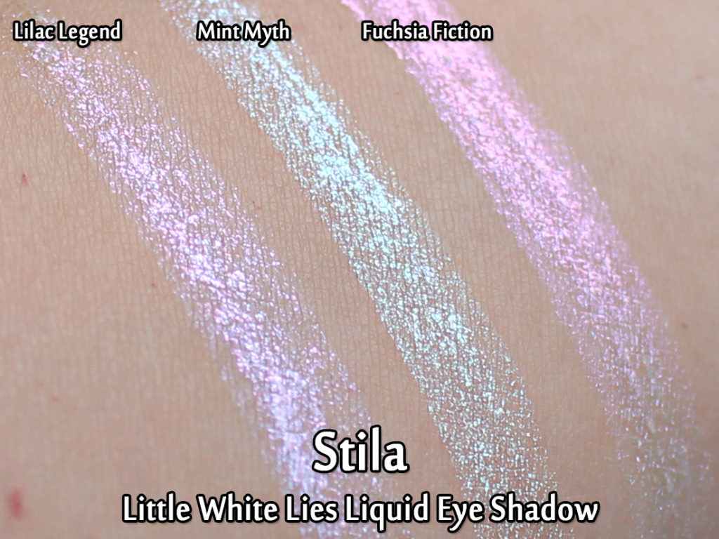 Stila Little White Lies Liquid Eye Shadow - swatches