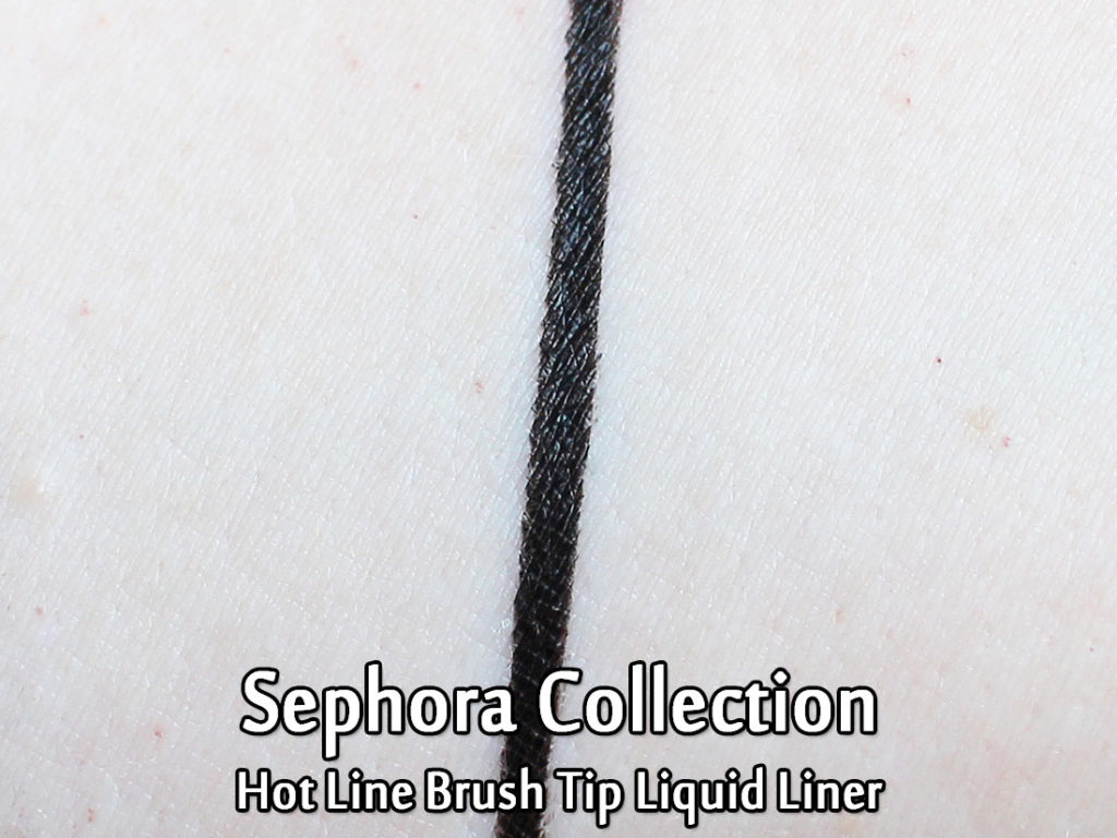 Sephora Collection Hot Line Brush Tip Liquid Liner - swatch