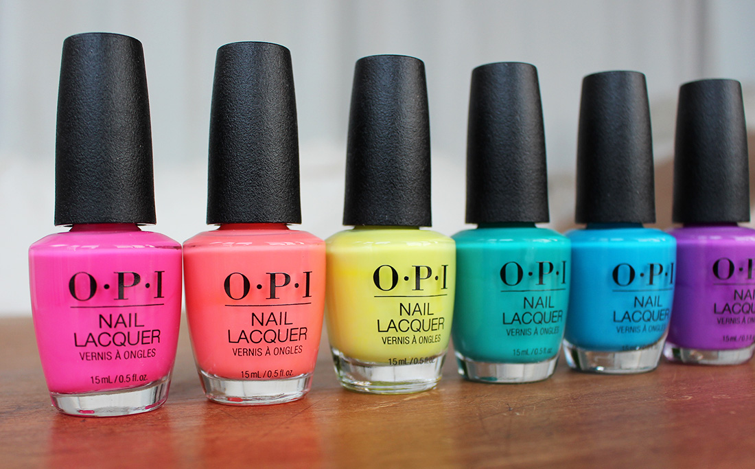OPI Summer 2019 Collection Summer Neons (Review & Swatches) Makeup