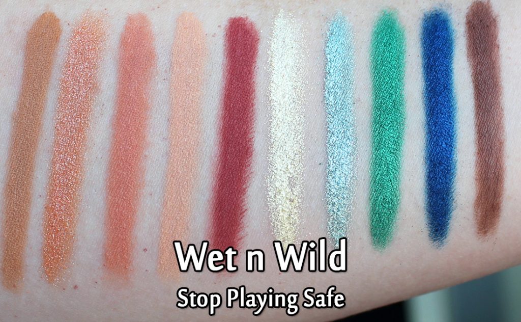 Wet n Wild - Stop Playing Safe swatches