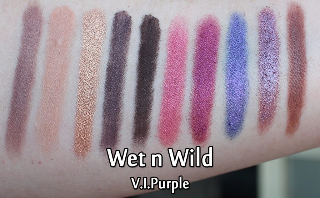 Wet n Wild - V.I.Purple swatches