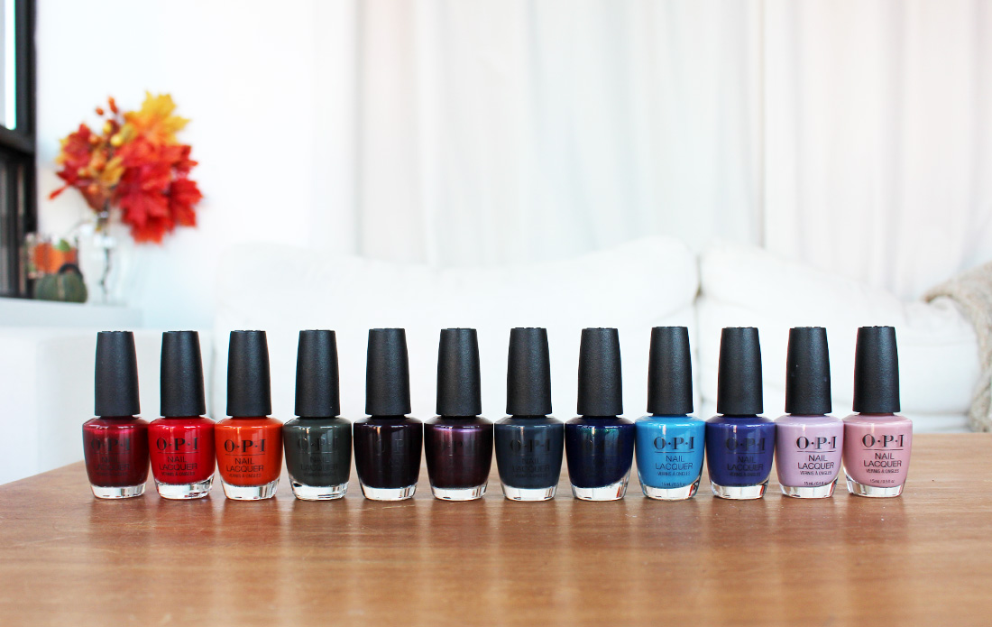 OPI Scotland Collection Nail Polish Swatches - wide 9